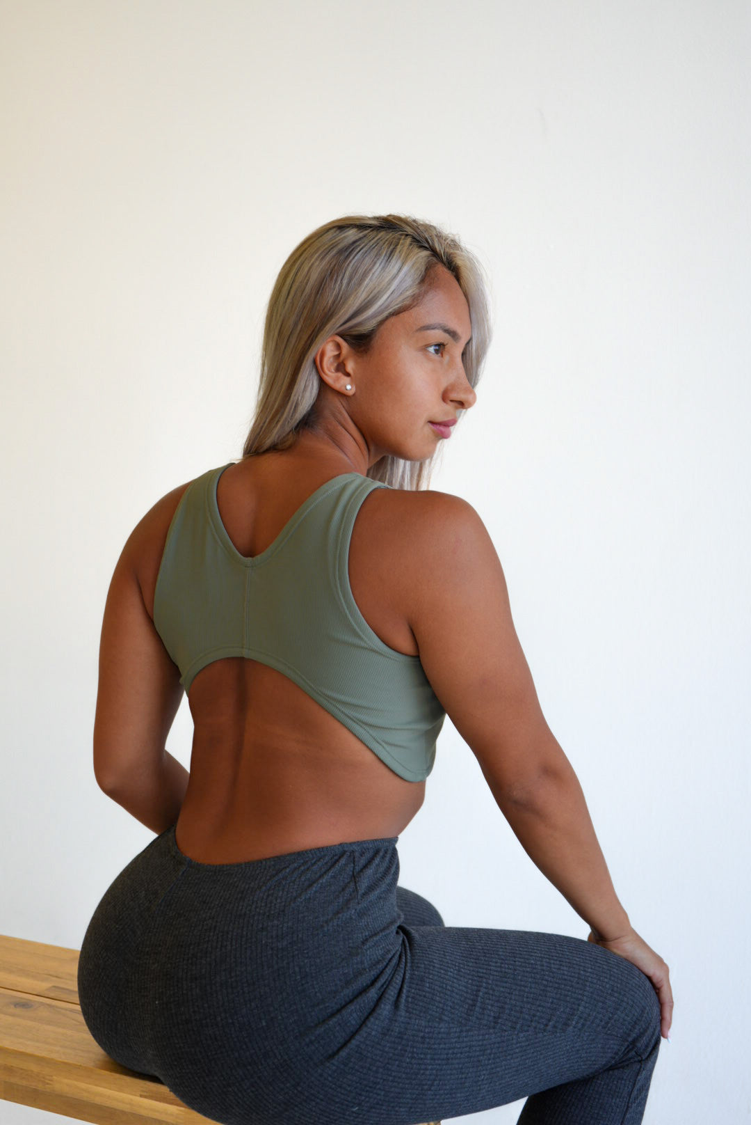 Sculpt Top Matcha