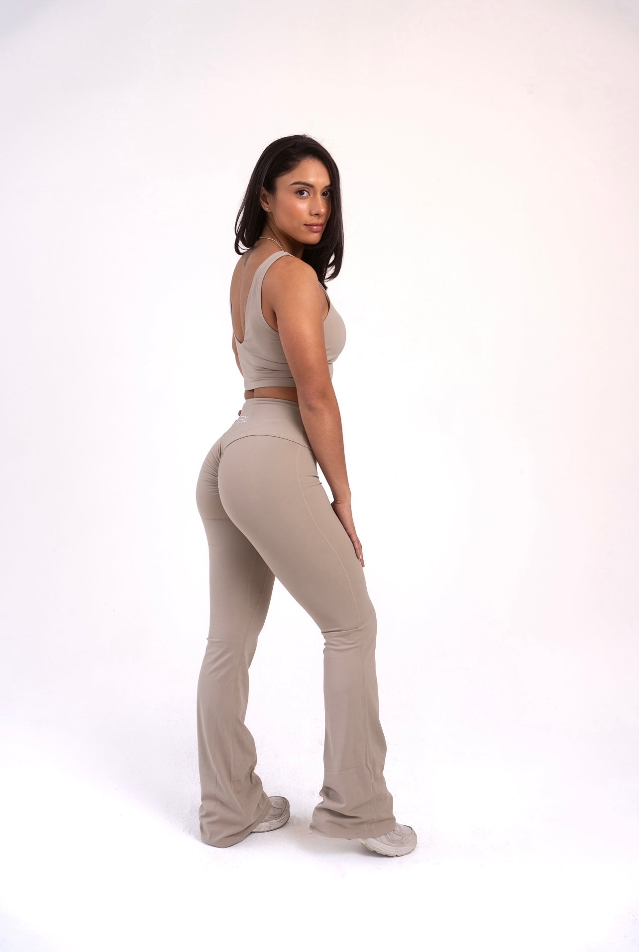 Aura Flare Leggings Buttercream