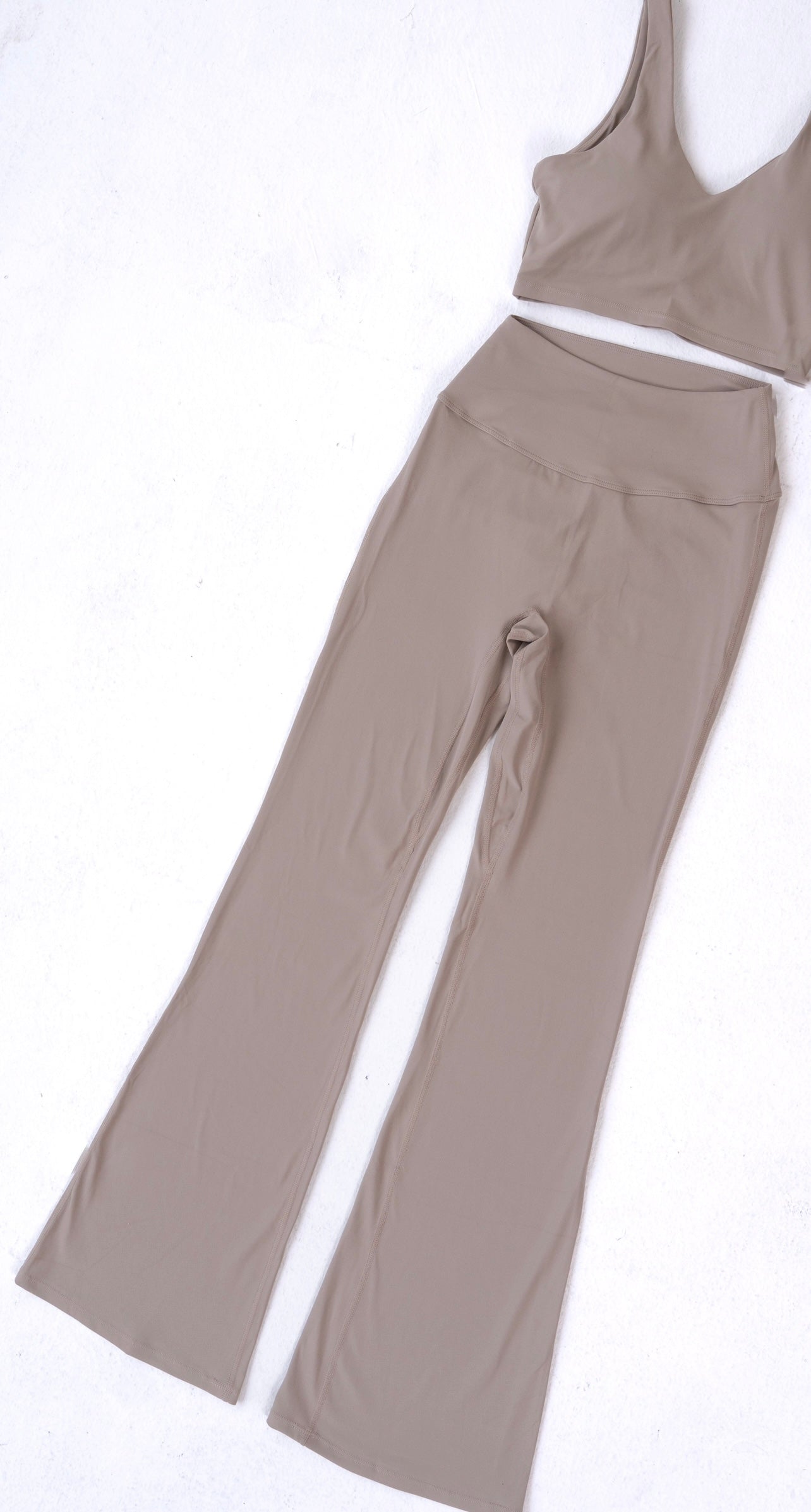 Aura Flare Leggings Buttercream
