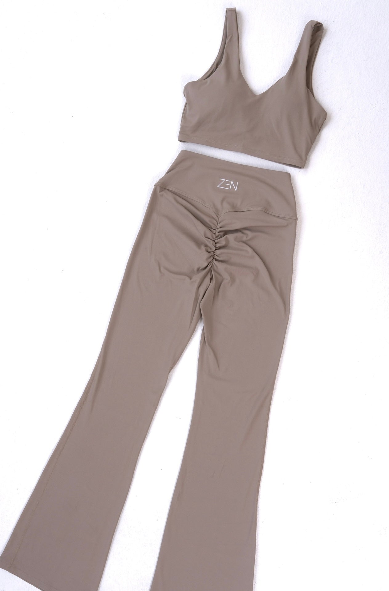 Aura Flare Leggings Buttercream