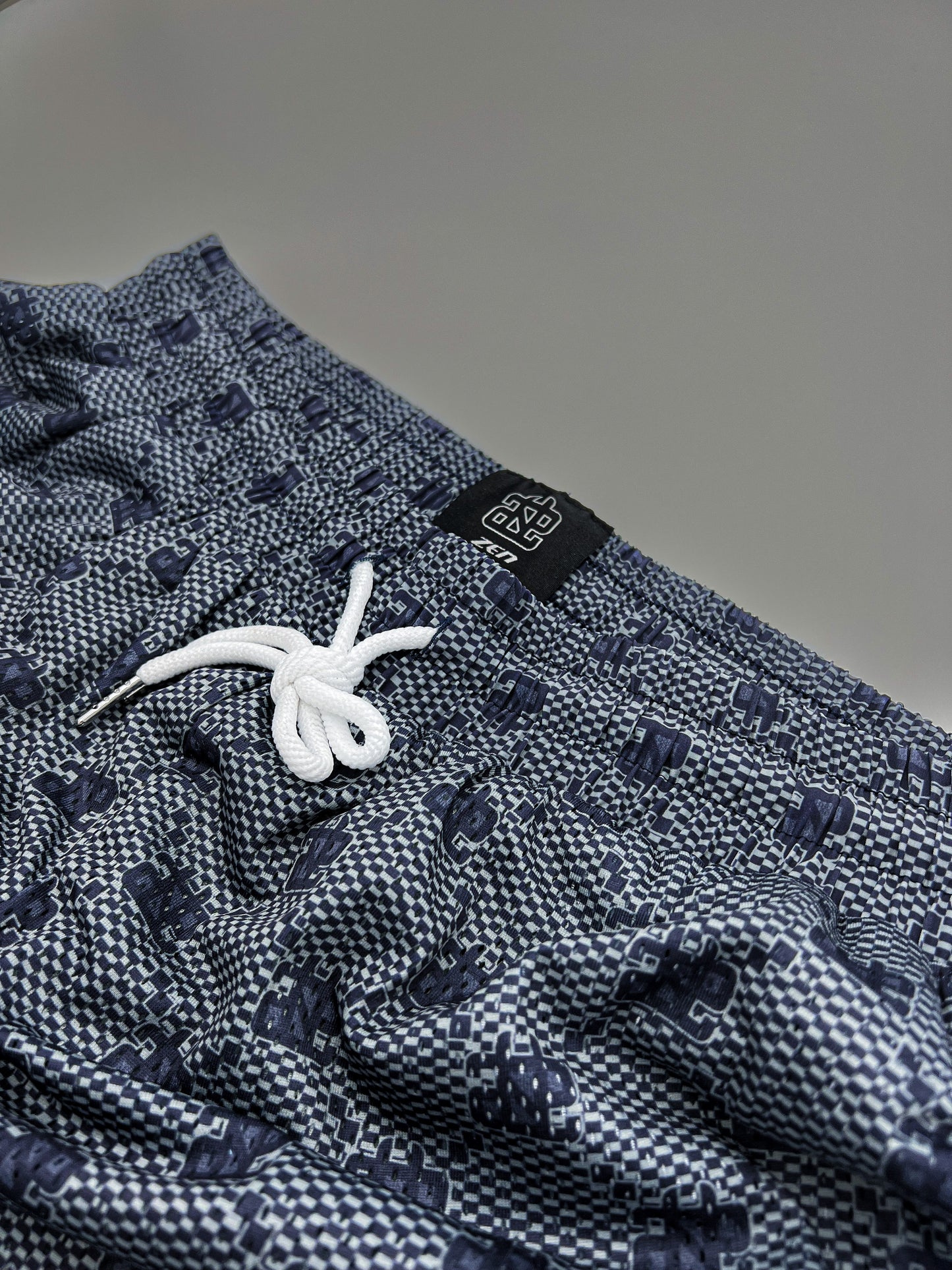Monogram Shorts Midnight Navy