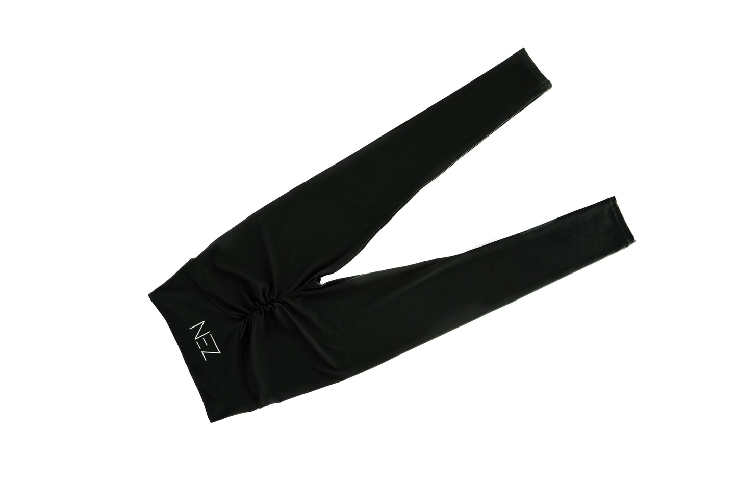 Pastel Scrunch Leggings Black