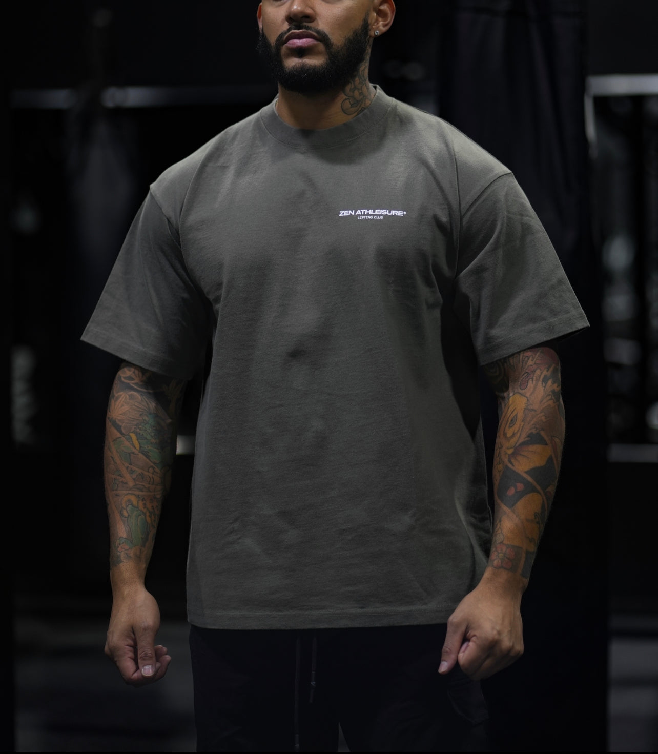 Lifting Club T-Shirt Stone Sage