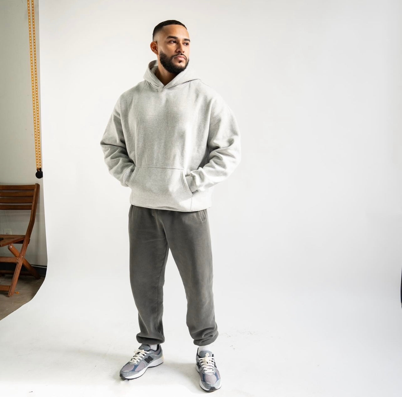 Signature Hoodie Heather Grey