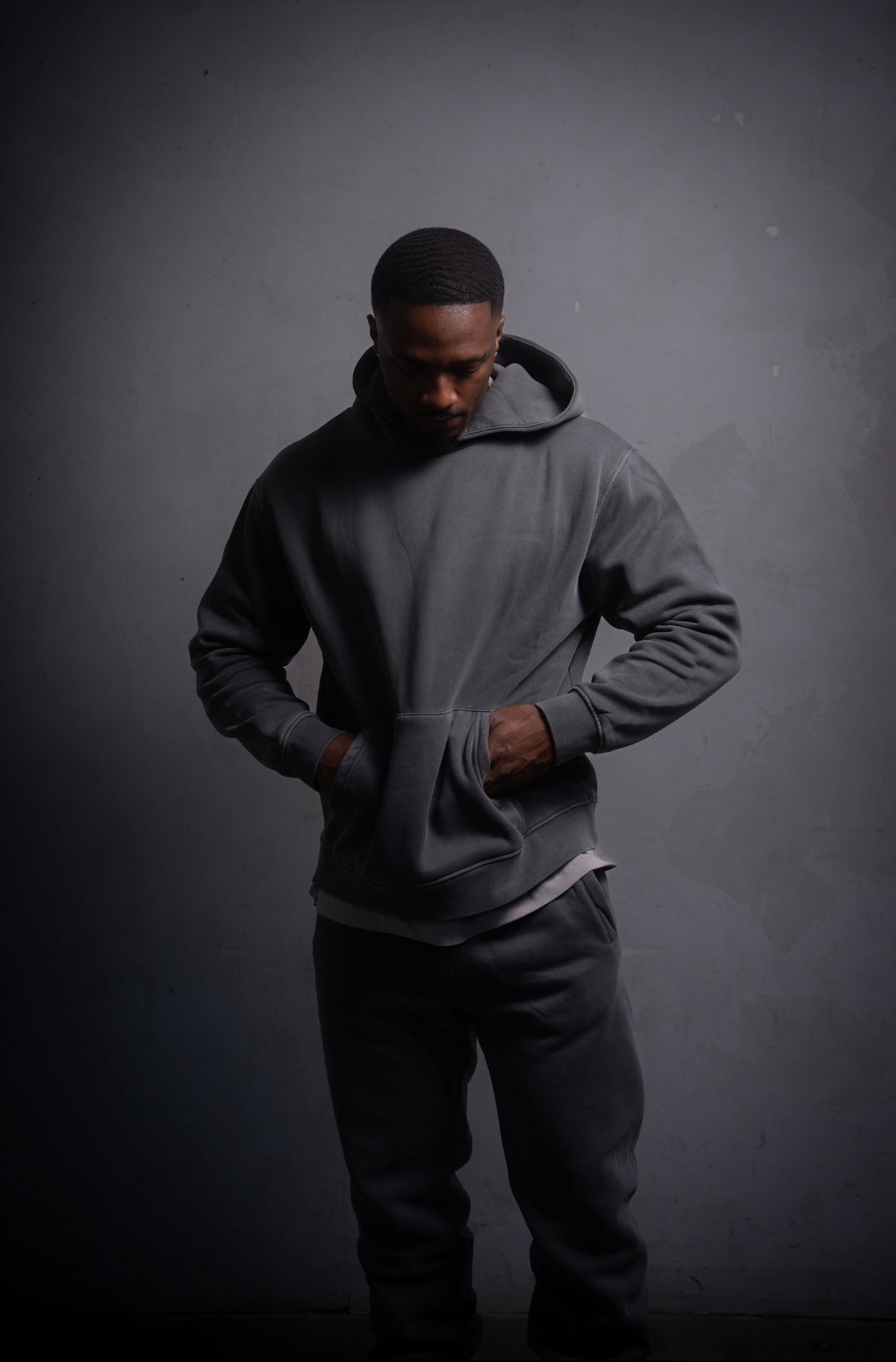 Everyday Hoodie Washed Charcoal