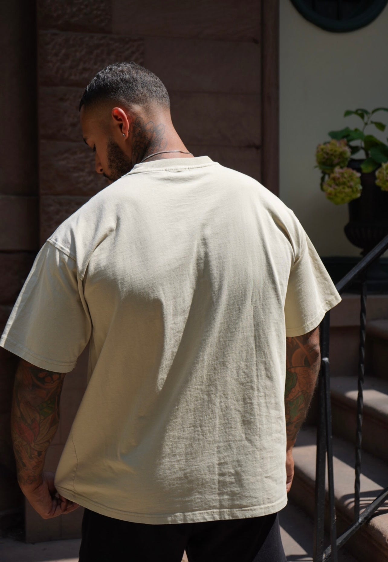 Standard Blank T-Shirt Washed Apricot