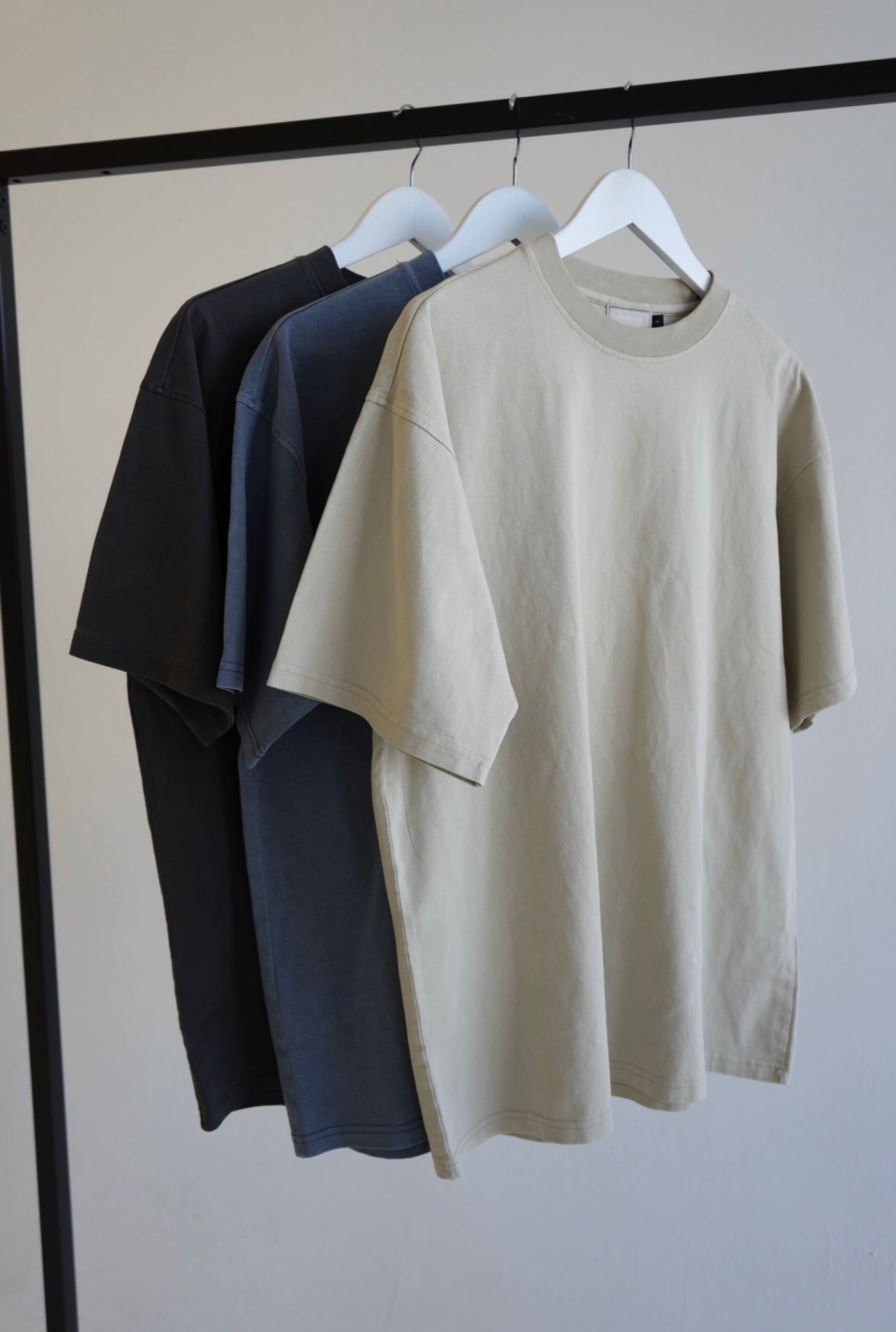 Standard Blank T-Shirt Washed Apricot