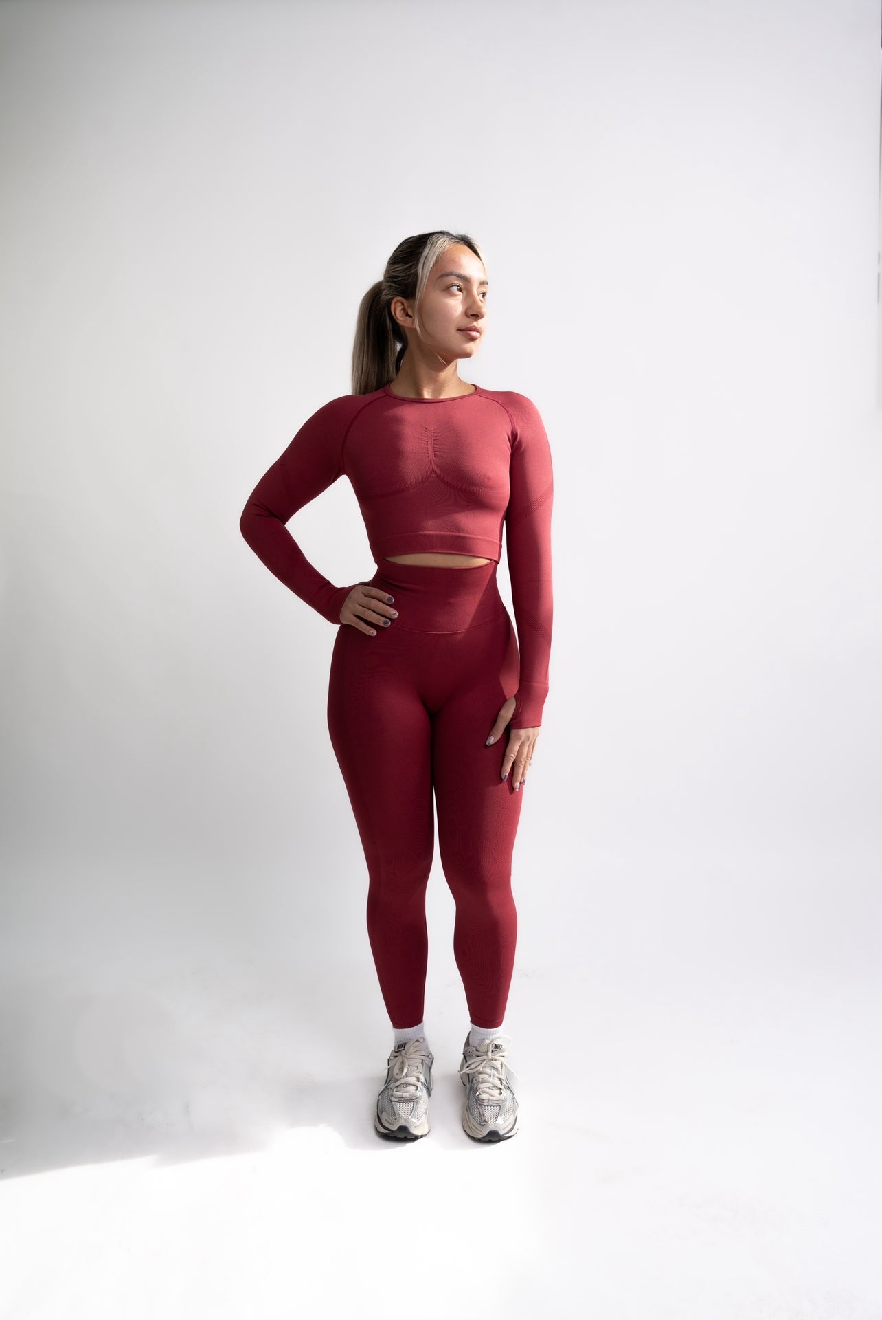 Contour Seamless Leggings Cranberry