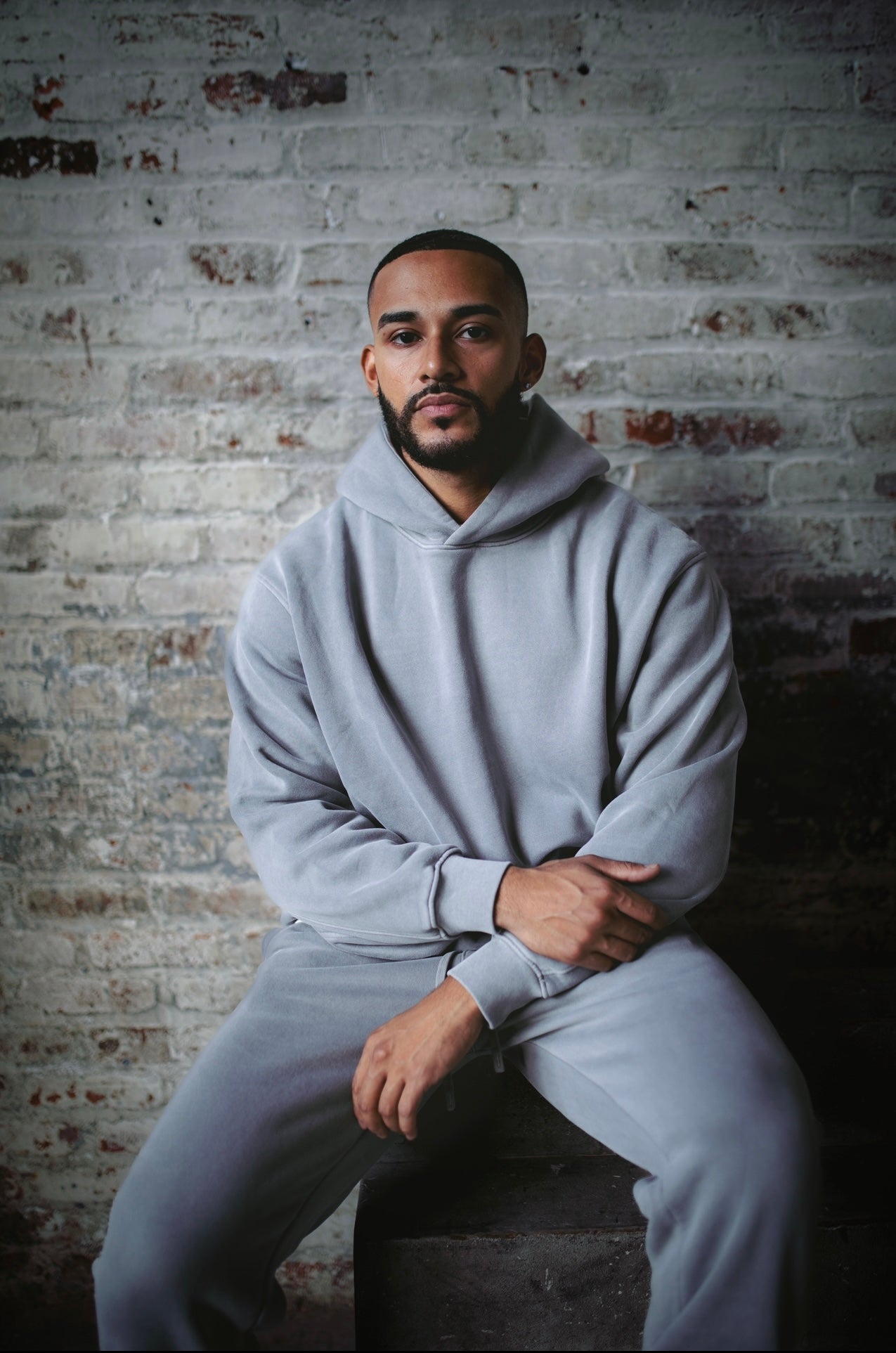 Everyday Hoodie Washed Cement