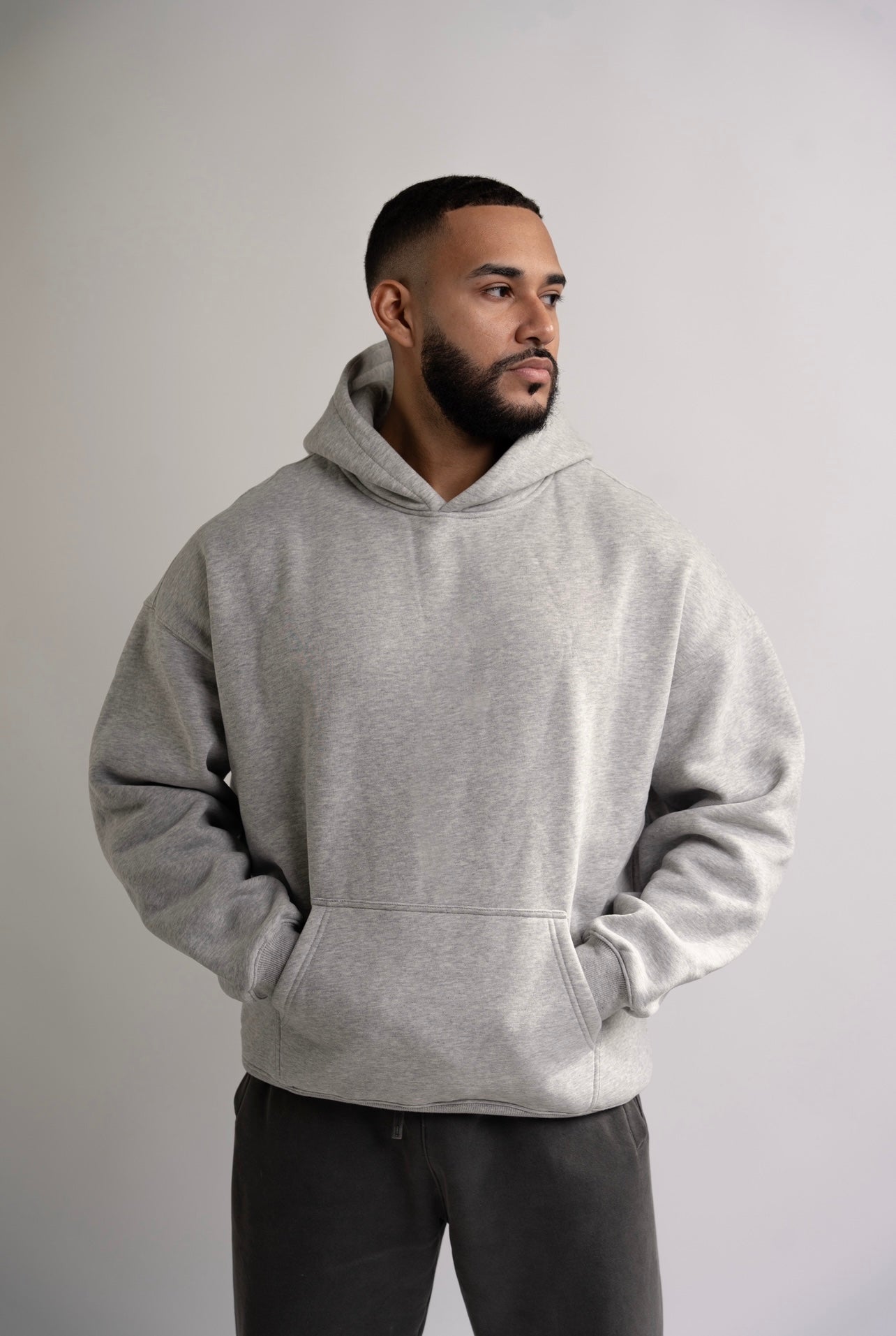 Signature Hoodie Heather Grey