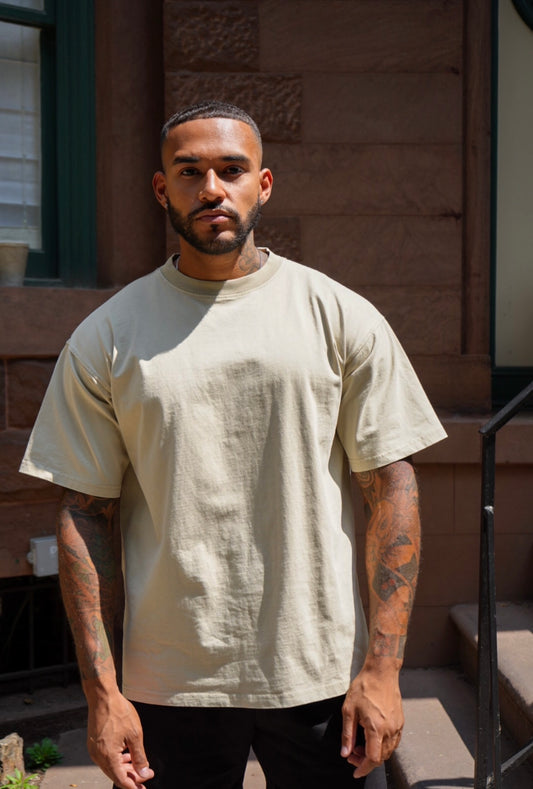 Standard Blank T-Shirt Washed Apricot