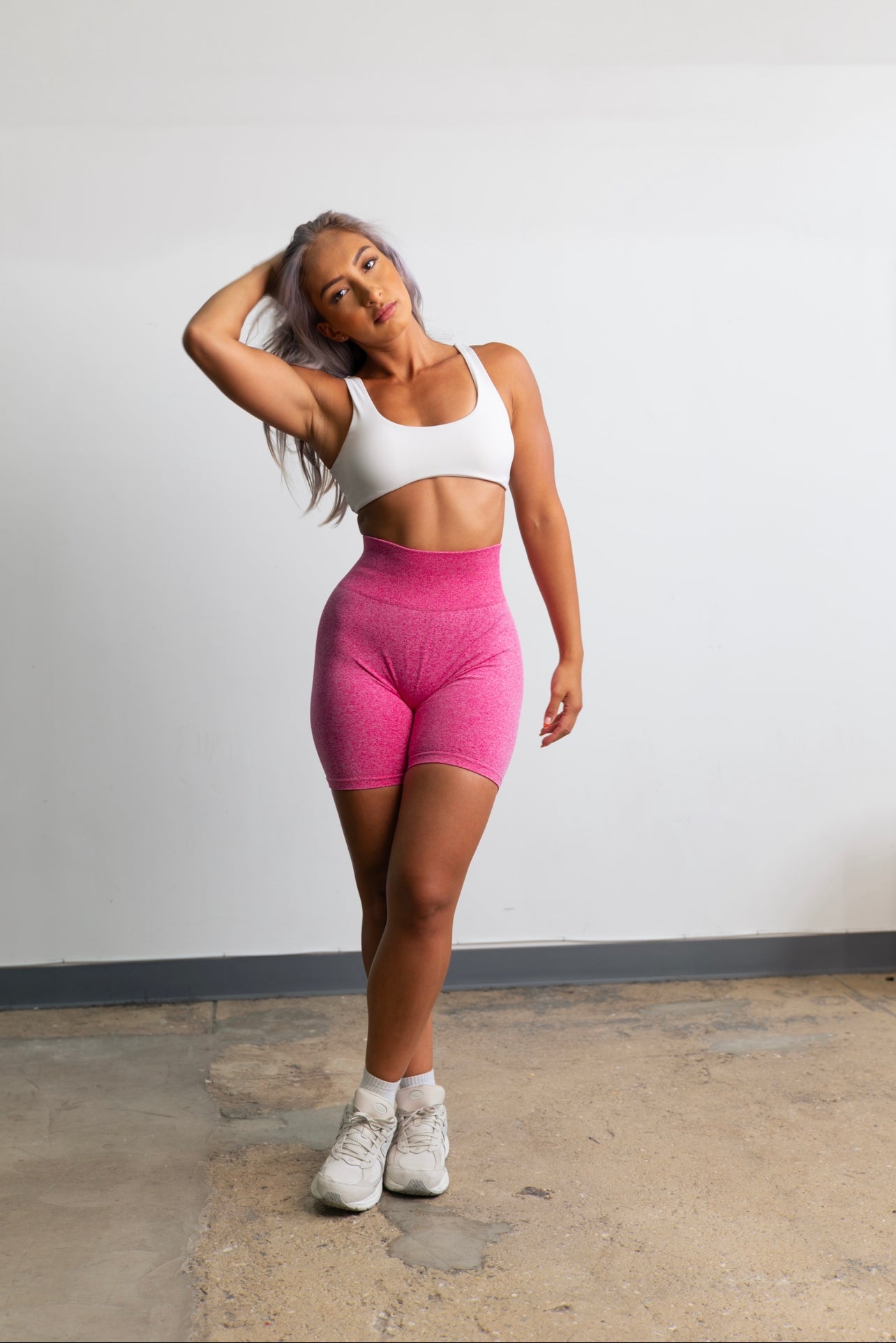 Frost Shorts Fuchsia